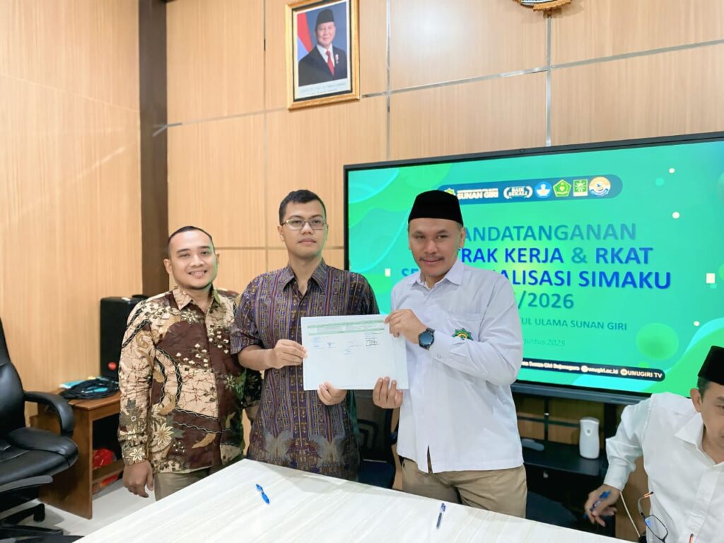 Penandatanganan Kontrak Kerja dan RKAT Prodi BK UNUGIRI Tahun 2025/2026: Wujud Komitmen Menuju Tata Kelola Akademik yang Transparan dan Akuntabel